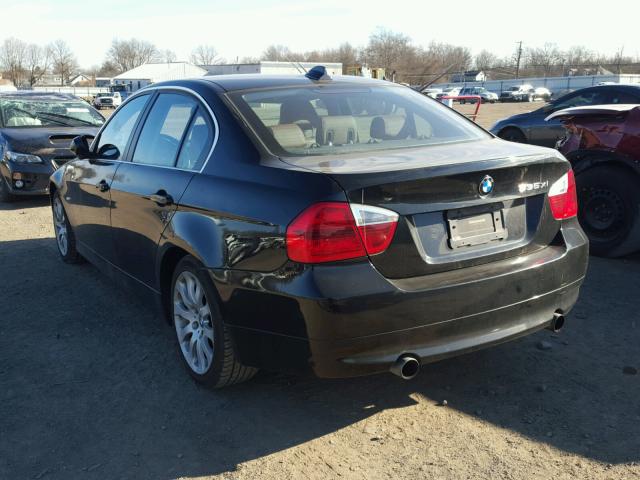 WBAVD53537AV14747 - 2007 BMW 335 XI BLACK photo 3