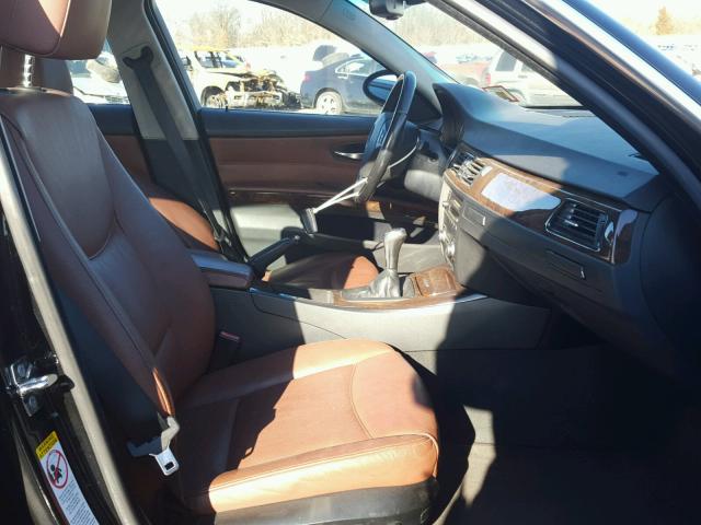 WBAVD53537AV14747 - 2007 BMW 335 XI BLACK photo 5