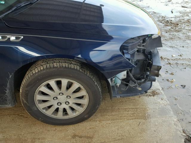 1G4HP57257U222339 - 2007 BUICK LUCERNE CX BLUE photo 9