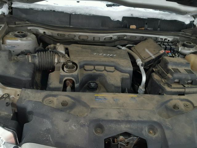 2CKDL73F576010583 - 2007 PONTIAC TORRENT SILVER photo 7