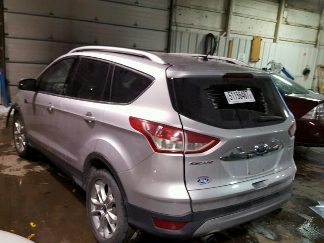 1FMCU0J95EUA30931 - 2014 FORD ESCAPE TIT SILVER photo 3