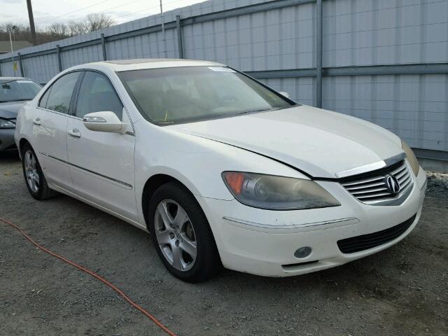 JH4KB16545C000616 - 2005 ACURA RL WHITE photo 1