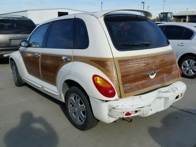 3C8FY68B73T555237 - 2003 CHRYSLER PT CRUISER WHITE photo 3