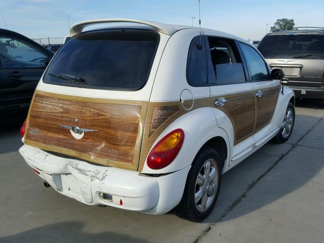 3C8FY68B73T555237 - 2003 CHRYSLER PT CRUISER WHITE photo 4