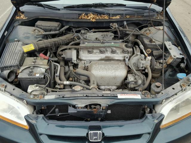 1HGCG665XYA149523 - 2000 HONDA ACCORD LX GREEN photo 7