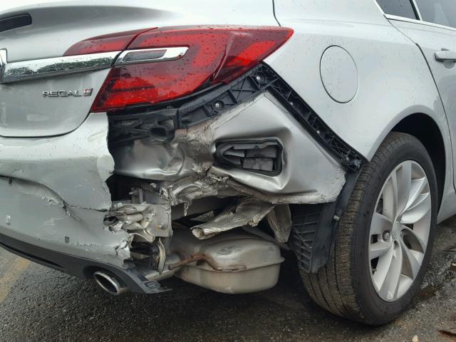 2G4GK5EX1E9259097 - 2014 BUICK REGAL 银色 照片 9