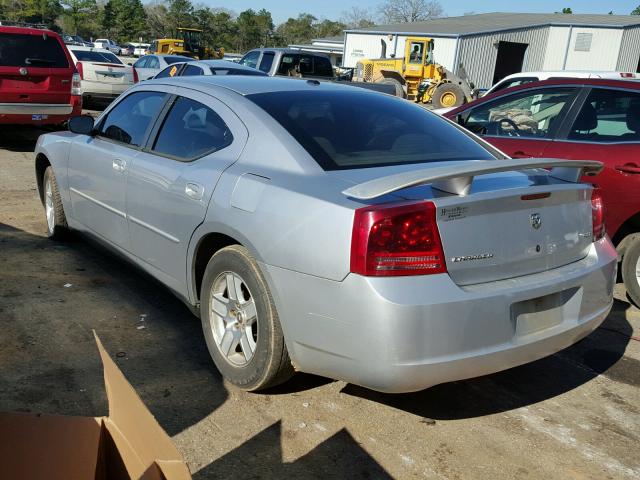 2B3KA43G67H841771 - 2007 DODGE CHARGER SE SILVER photo 3