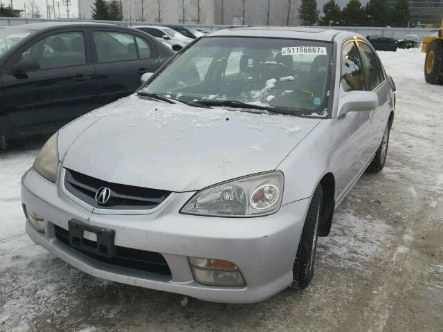 2HHES35875H102699 - 2005 ACURA 1.7EL PREM SILVER photo 2