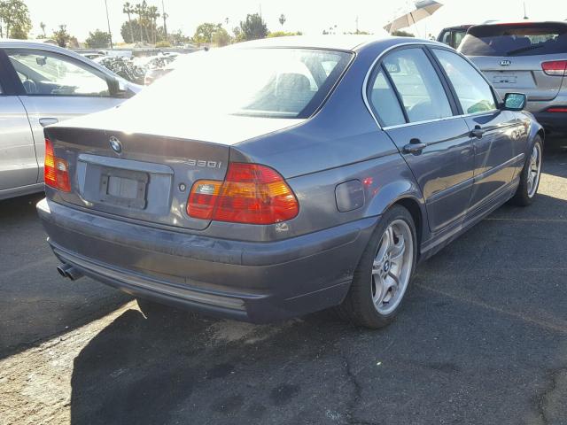 WBAEV53483KM27824 - 2003 BMW 330 I GRAY photo 4