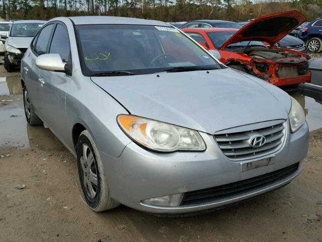 KMHDU4ADXAU836869 - 2010 HYUNDAI ELANTRA BL SILVER photo 1