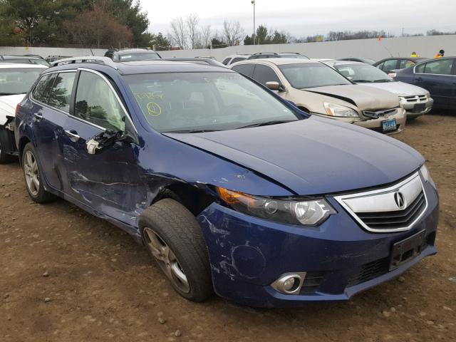 JH4CW2H51CC001313 - 2012 ACURA TSX BLUE photo 1