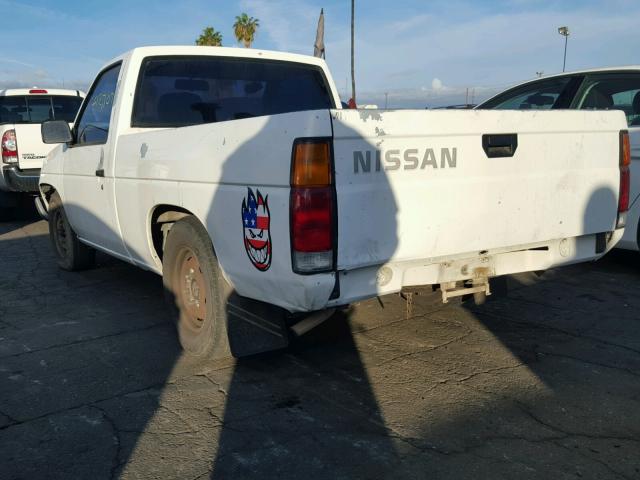 1N6SD11S2PC384517 - 1993 NISSAN TRUCK SHOR WHITE photo 3