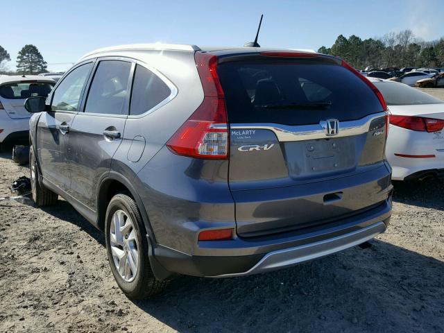 2HKRM4H75GH658818 - 2016 HONDA CR-V EXL GRAY photo 3