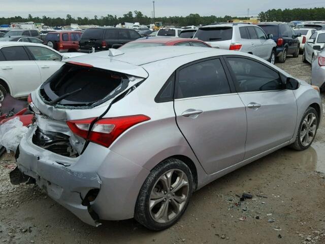 KMHD35LE8DU043122 - 2013 HYUNDAI ELANTRA GT SILVER photo 4