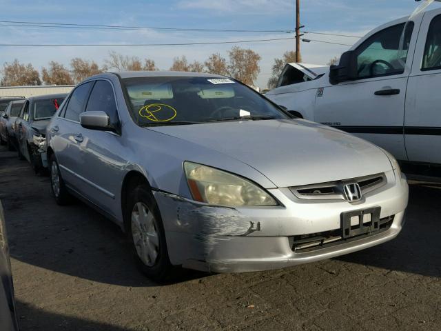 1HGCM563X4A121538 - 2004 HONDA ACCORD LX SILVER photo 1