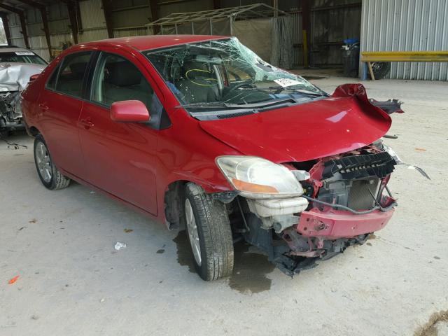 JTDBT903391336179 - 2009 TOYOTA YARIS RED photo 1