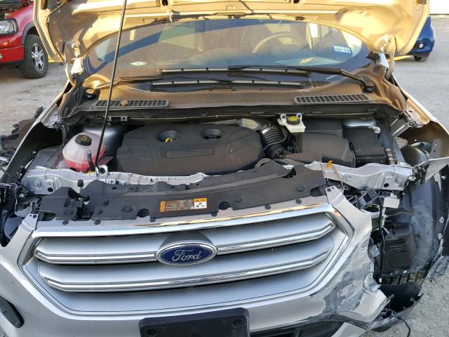 1FMCU0G9XHUE93336 - 2017 FORD ESCAPE SE SILVER photo 7