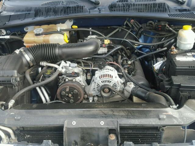 1J8GL58K15W623925 - 2005 JEEP LIBERTY LI BLUE photo 7