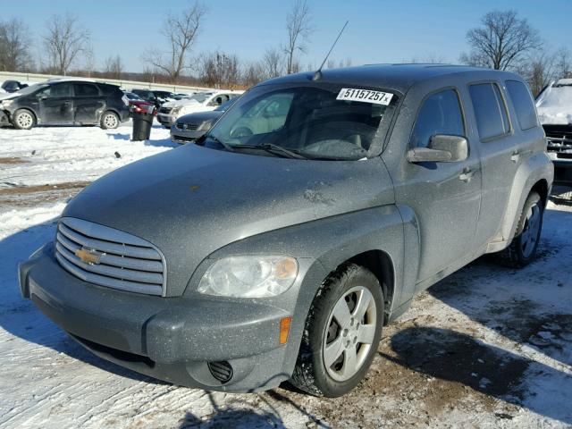 3GNCA13BX9S623555 - 2009 CHEVROLET HHR LS GRAY photo 2