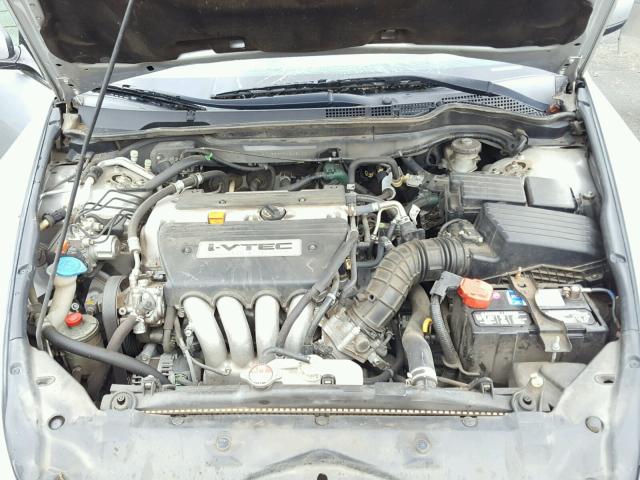 1HGCM56377A213100 - 2007 HONDA ACCORD SE SILVER photo 7