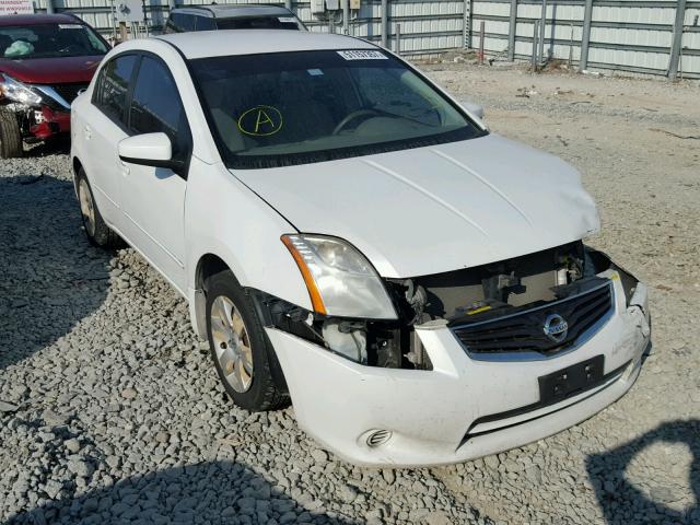 3N1AB6AP4BL675999 - 2011 NISSAN SENTRA 2.0 WHITE photo 1