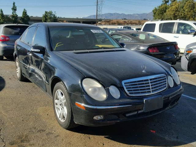 WDBUF56J16A807724 - 2006 MERCEDES-BENZ E 350 BLACK photo 1