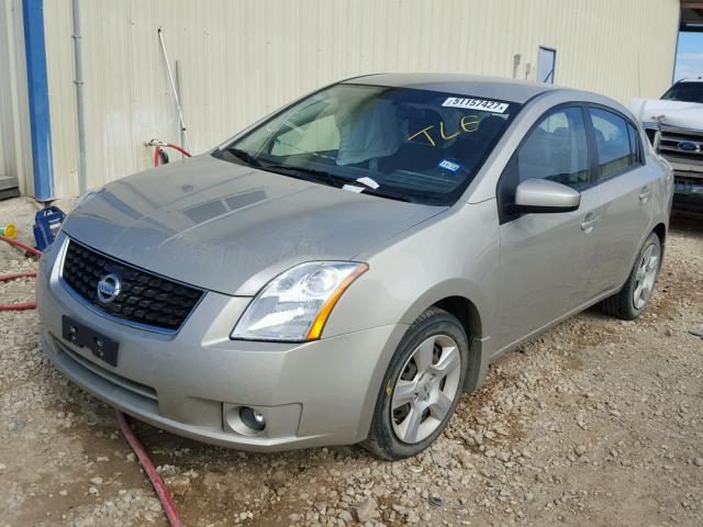 3N1AB61E38L763241 - 2008 NISSAN SENTRA 2.0 BEIGE photo 2