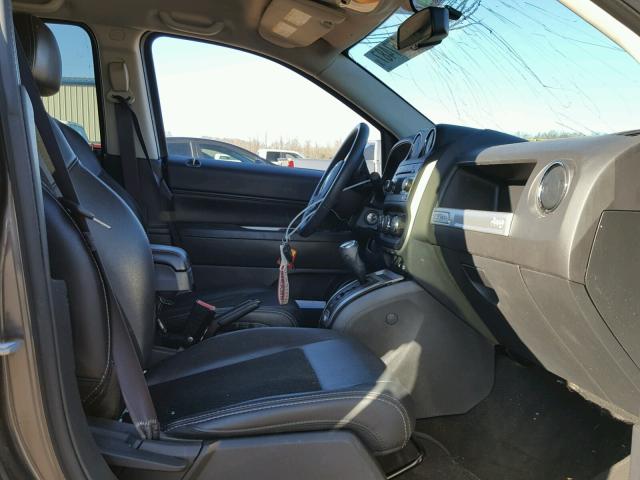 1C4NJCEB0GD655518 - 2016 JEEP COMPASS LA GRAY photo 5