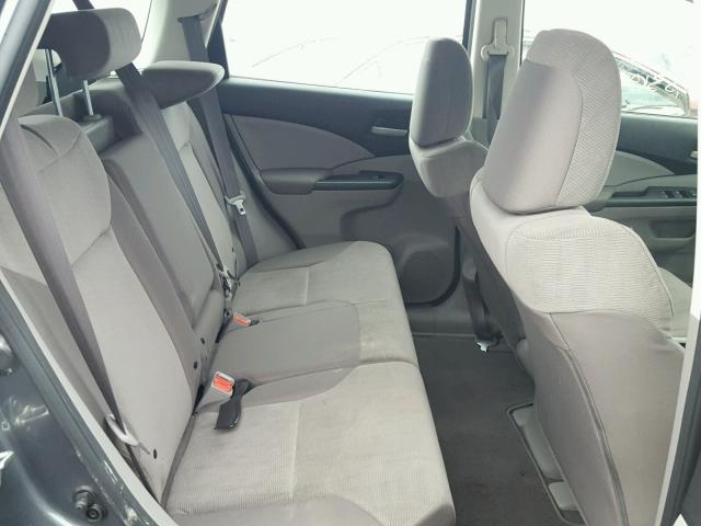 2HKRM4H31EH724890 - 2014 HONDA CR-V LX GRAY photo 6