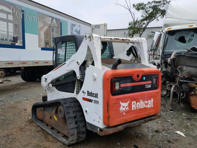 ALJU15615 - 2015 BOBCAT SKIDSTEER WHITE photo 3