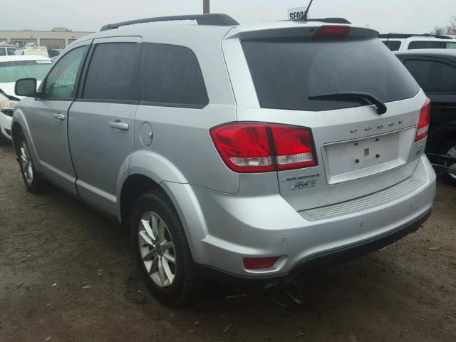 3C4PDCBGXET270992 - 2014 DODGE JOURNEY SX SILVER photo 3