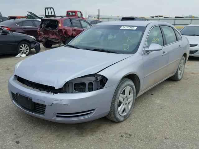 2G1WB58KX69174835 - 2006 CHEVROLET IMPALA LS SILVER photo 2