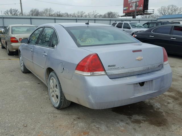 2G1WB58KX69174835 - 2006 CHEVROLET IMPALA LS SILVER photo 3