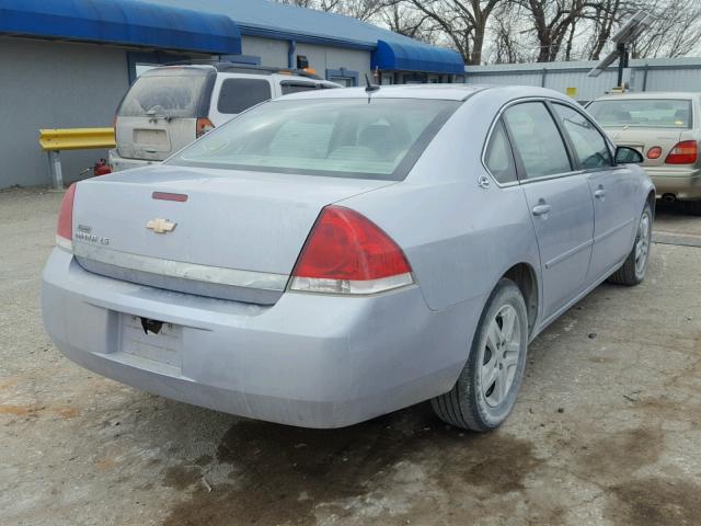 2G1WB58KX69174835 - 2006 CHEVROLET IMPALA LS SILVER photo 4