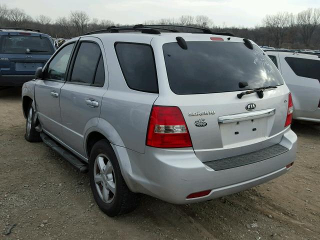 KNDJD736875687792 - 2007 KIA SORENTO EX Gümüş foto 3