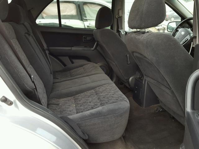KNDJD736875687792 - 2007 KIA SORENTO EX Gümüş foto 6