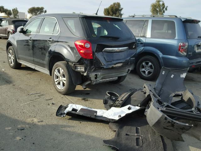2GNALBEK2D6134045 - 2013 CHEVROLET EQUINOX LS Schwarz Foto 3
