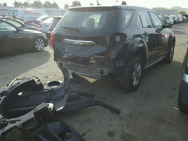 2GNALBEK2D6134045 - 2013 CHEVROLET EQUINOX LS Schwarz Foto 4