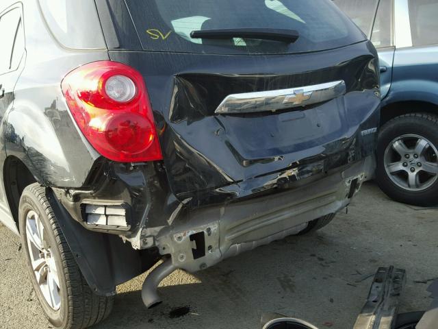 2GNALBEK2D6134045 - 2013 CHEVROLET EQUINOX LS Schwarz Foto 9