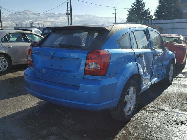 1B3HB28B38D662112 - 2008 DODGE CALIBER BLUE photo 4