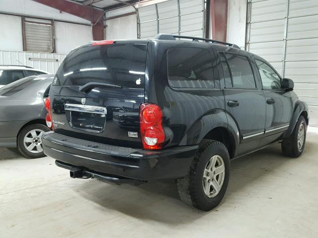 1D4HB58D45F625672 - 2005 DODGE DURANGO LI BLACK photo 4