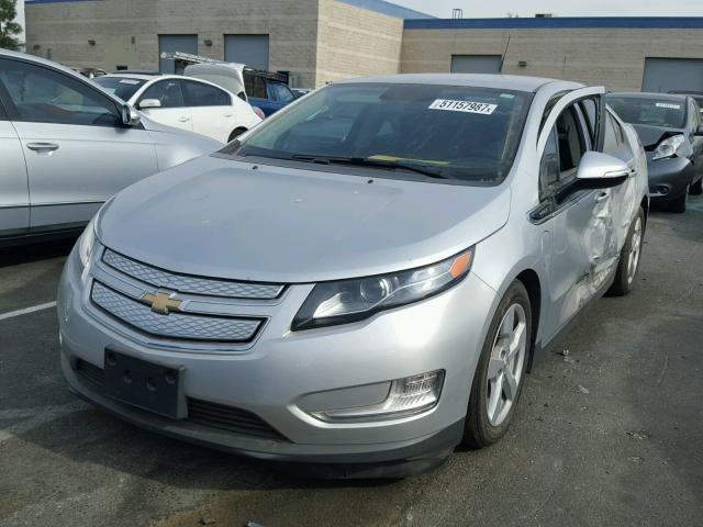 1G1RF6E47DU148836 - 2013 CHEVROLET VOLT SILVER photo 2