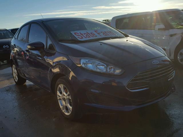 3FADP4BJ5GM138673 - 2016 FORD FIESTA SE BLUE photo 1