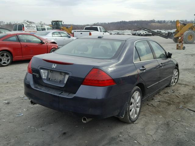 1HGCM66546A064599 - 2006 HONDA ACCORD EX GRAY photo 4