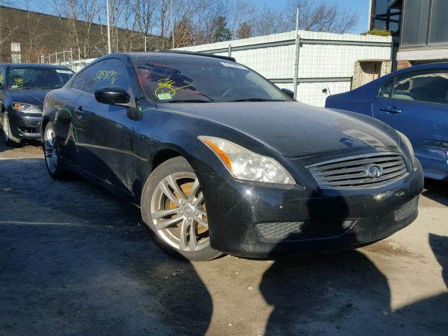 JNKCV64E58M124520 - 2008 INFINITI G37 BASE BLACK photo 1