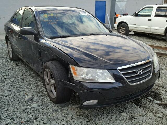 5NPEU46F69H495320 - 2009 HYUNDAI SONATA SE BLACK photo 1