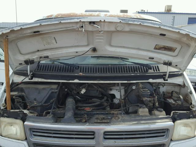 2B7HB21YXRK135656 - 1994 DODGE RAM VAN B2 WHITE photo 7