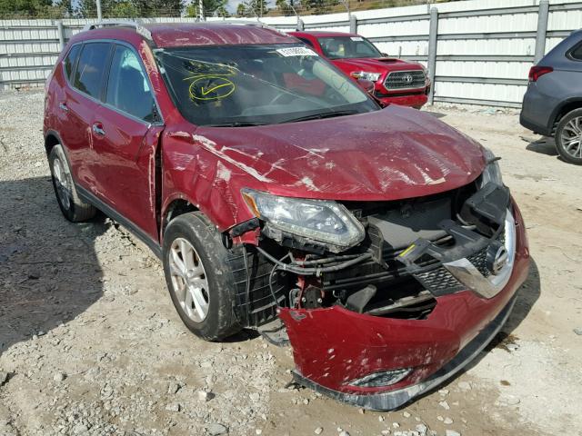 5N1AT2MT5FC927333 - 2015 NISSAN ROGUE S RED photo 1
