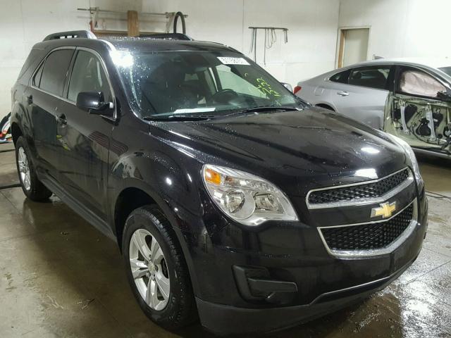 2GNFLEEK2C6149683 - 2012 CHEVROLET EQUINOX LT BLACK photo 1