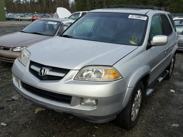 2HNYD18995H530268 - 2005 ACURA MDX TOURIN SILVER photo 2